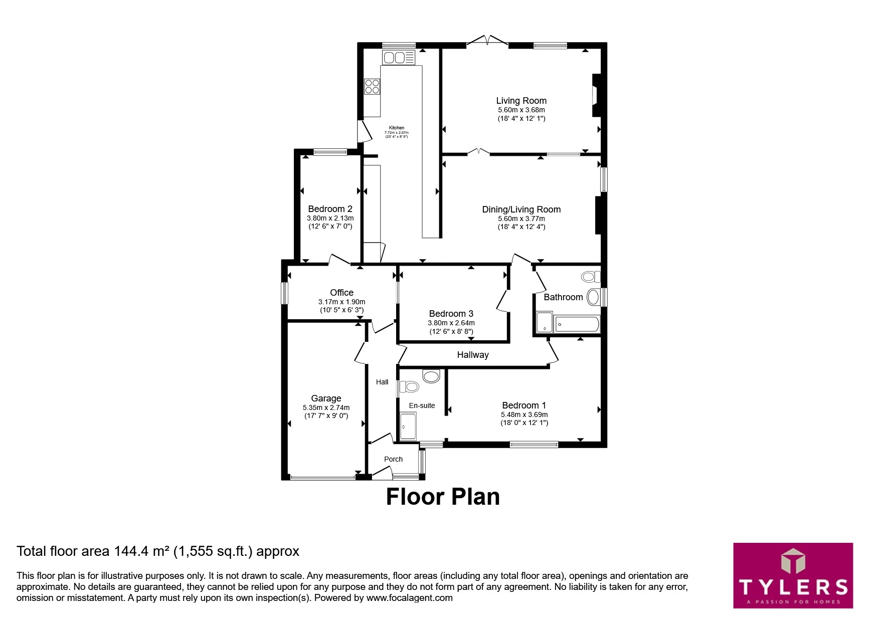 2, Prentice Close, Cambridge floorplan