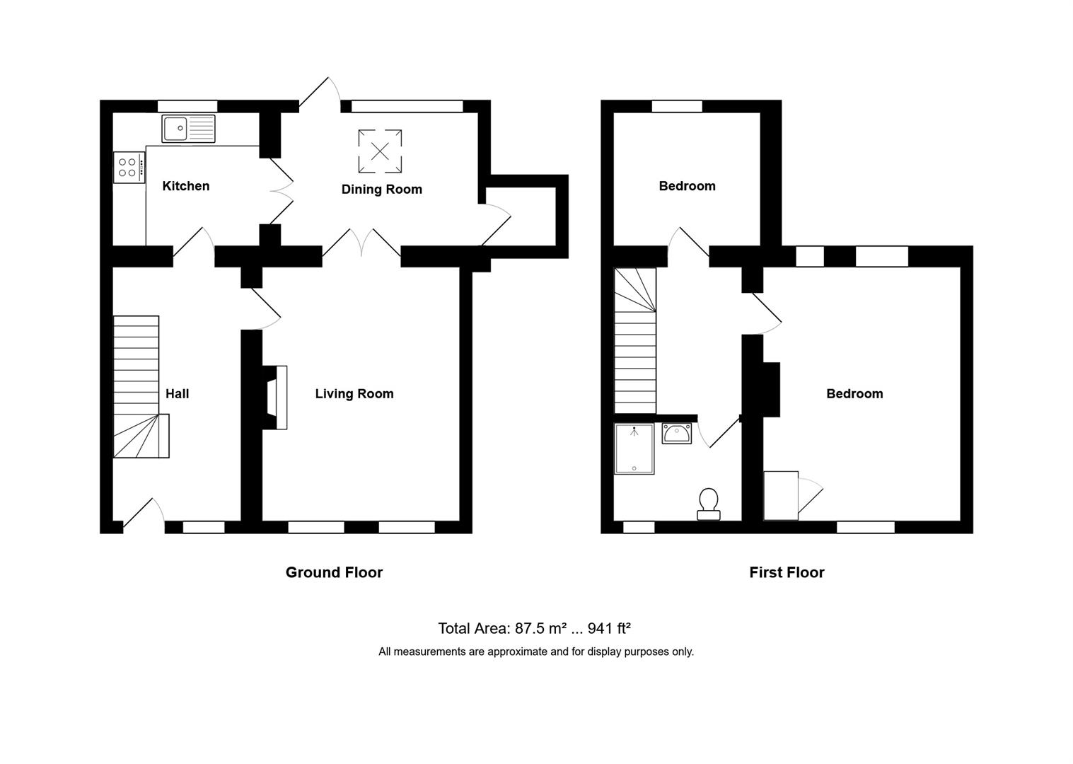 2, Fernside Cottages, The Barton, Bath floorplan