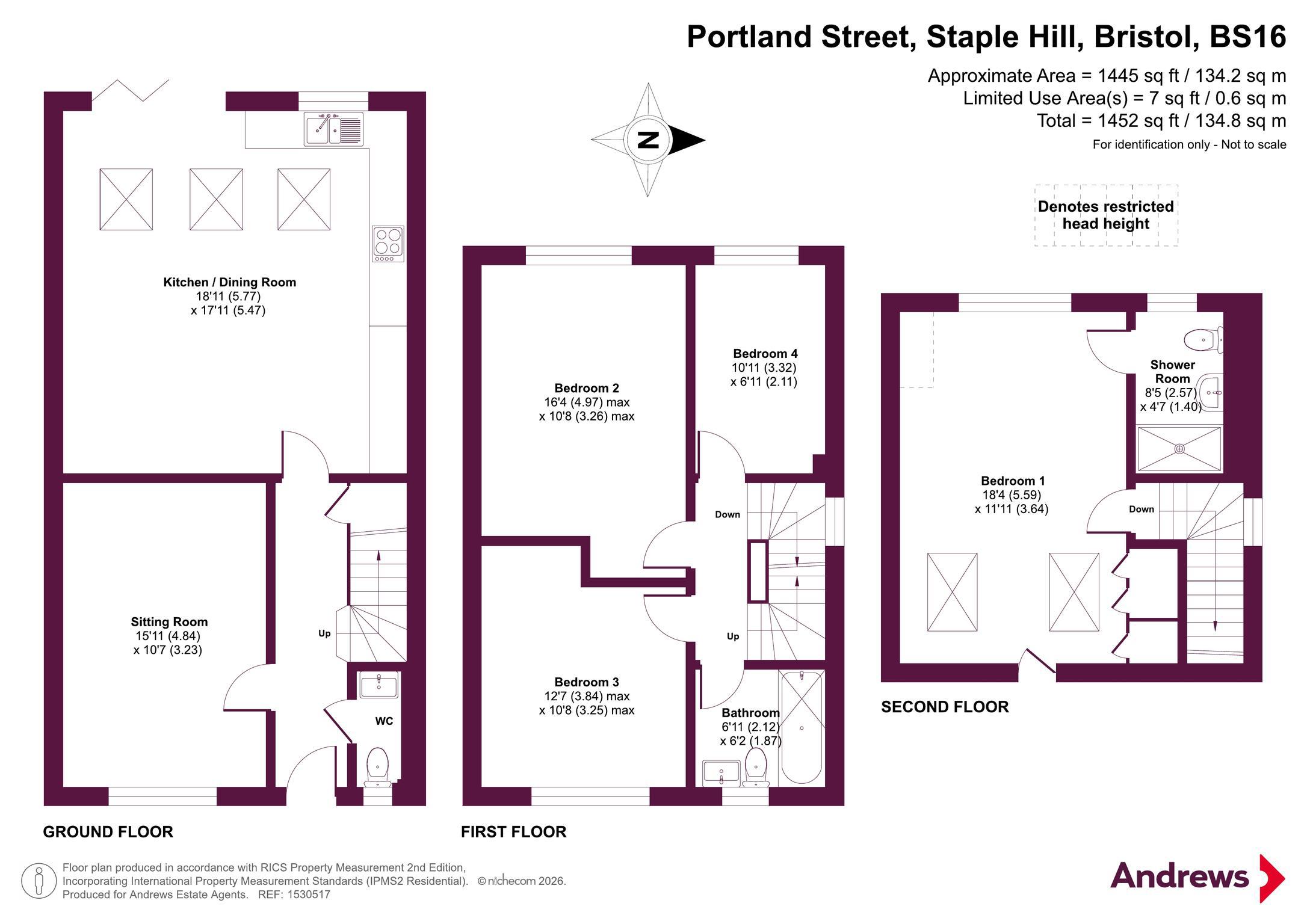 21A,, Portland Street, Bristol floorplan