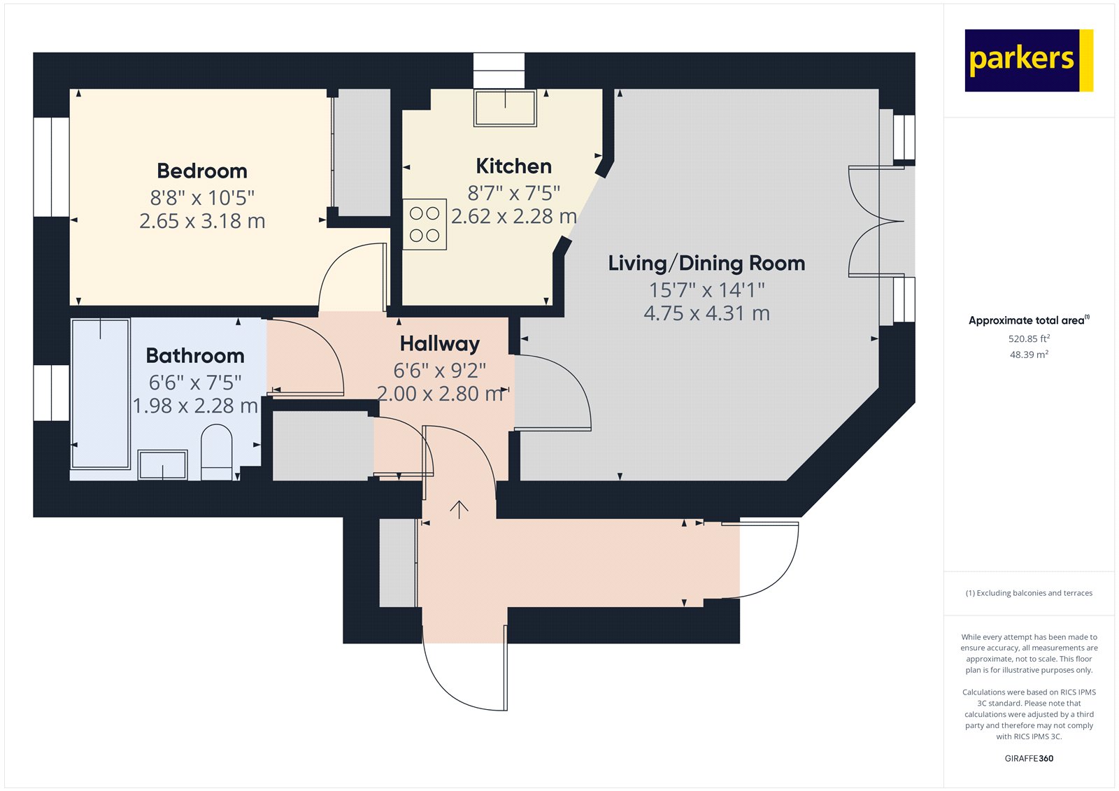12, Peel Court, Pangbourne floorplan