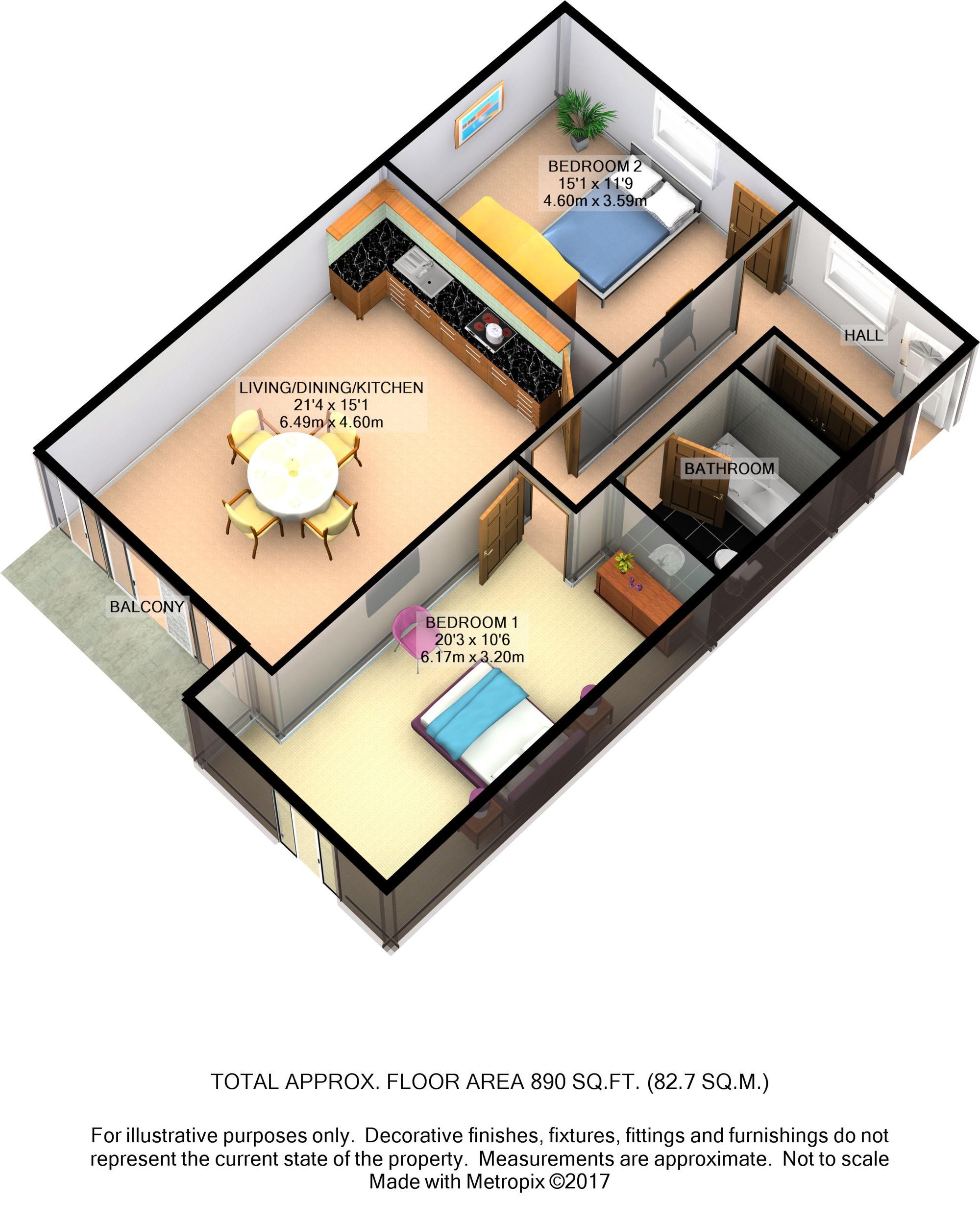 17f Lime Kiln Lane, Thetford floorplan