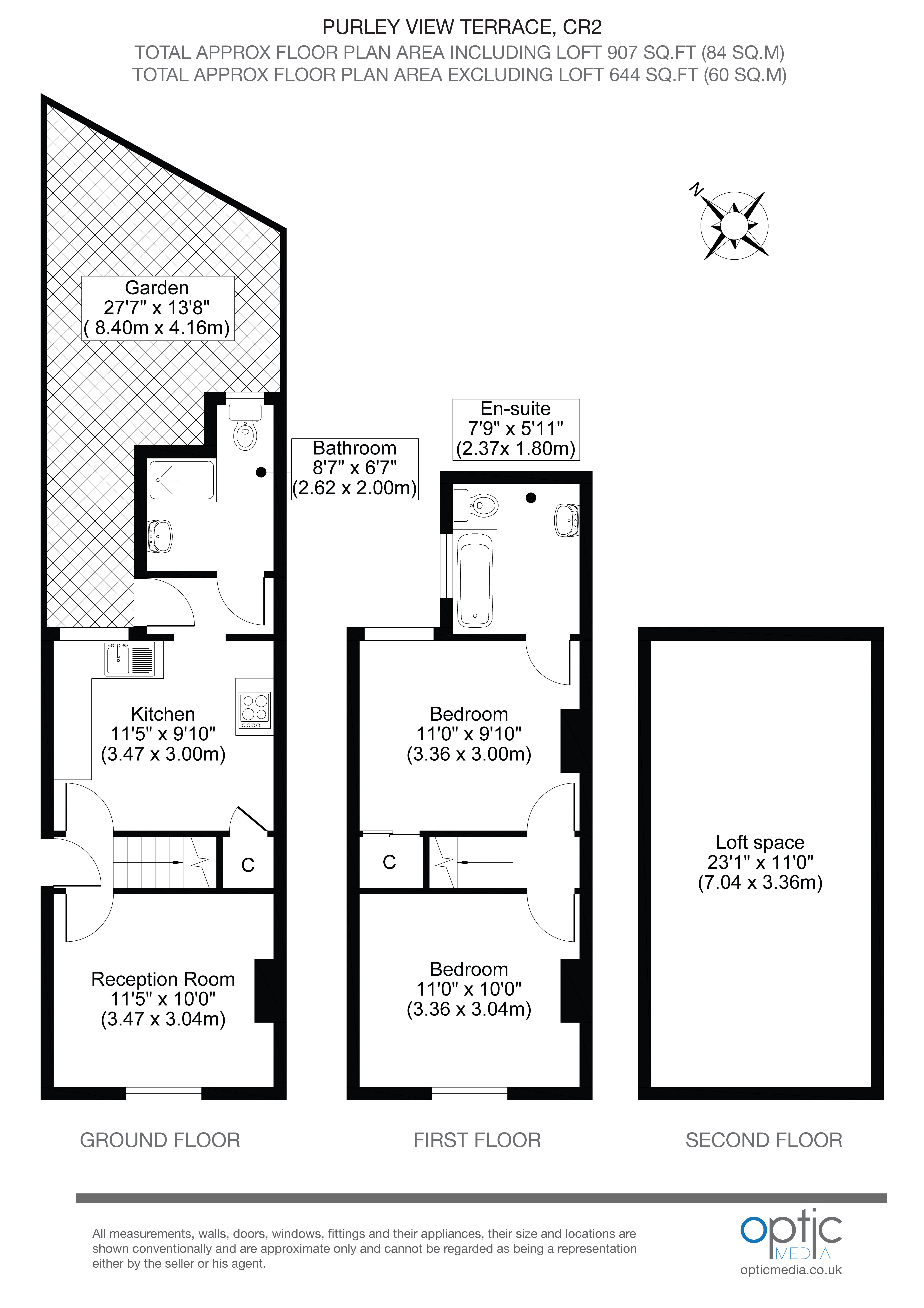 11, Purley View Terrace, Sanderstead floorplan