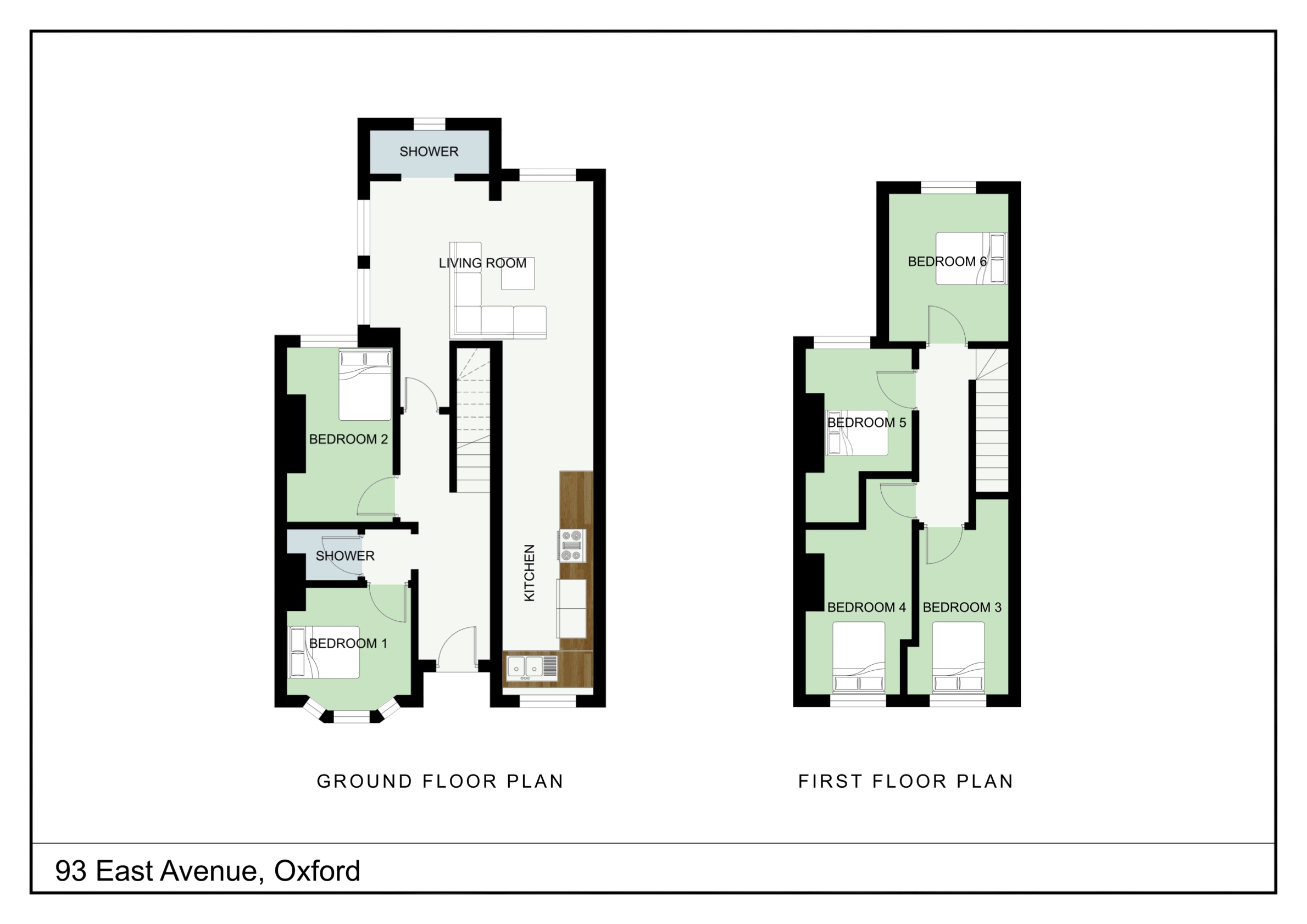 93, East Avenue, Oxford floorplan