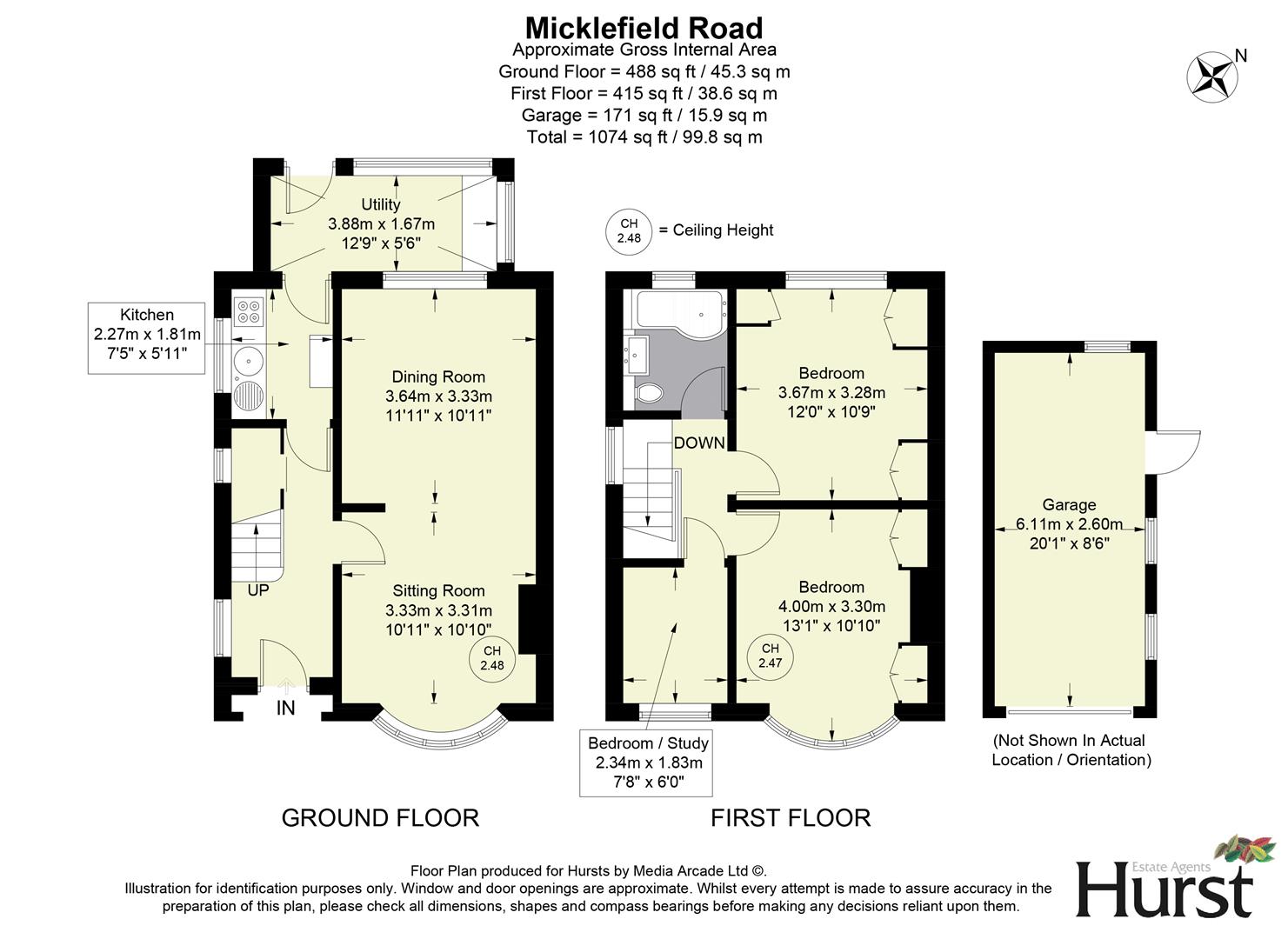 Micklefield Road, High Wycombe floorplan