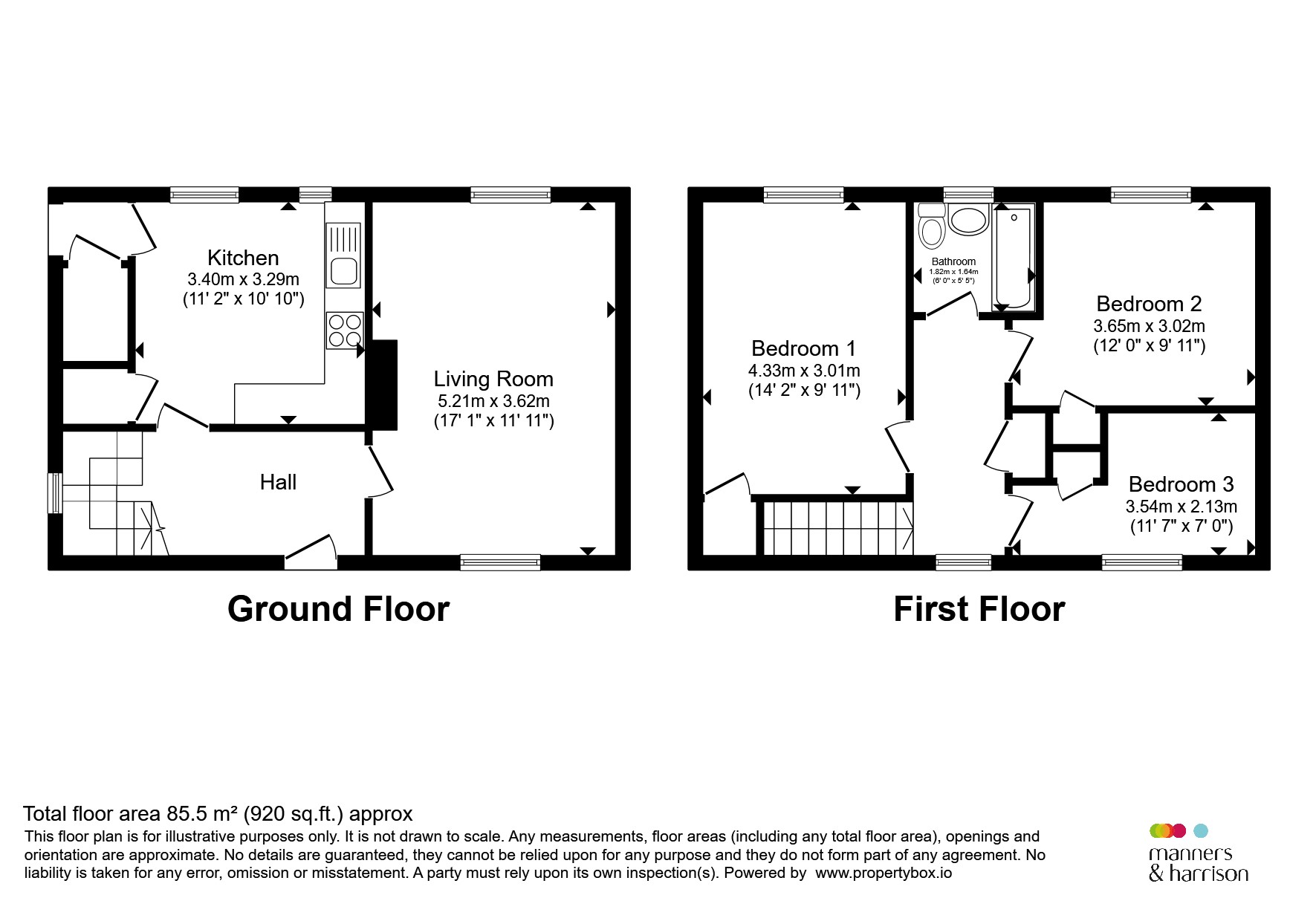 186, The Greenway, Middlesbrough floorplan