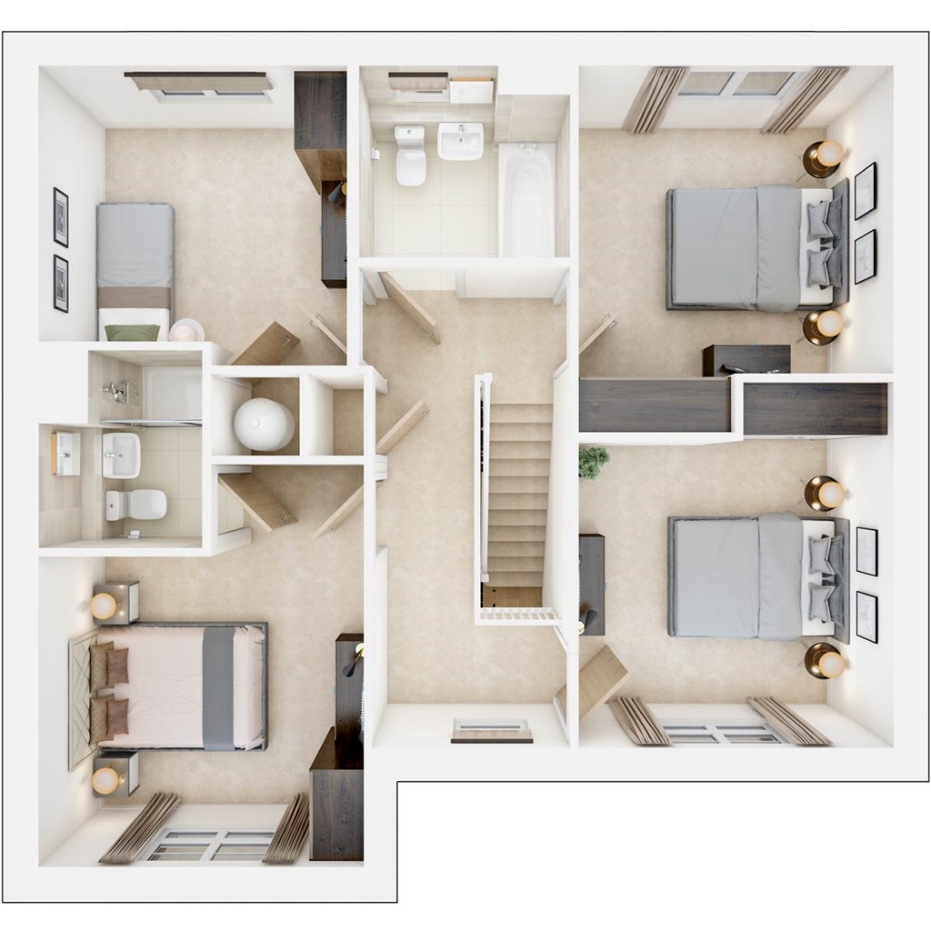 The Shilford - Plot 5, Showell Nurseries, Nursery Road, Showell, Chippenham floorplan