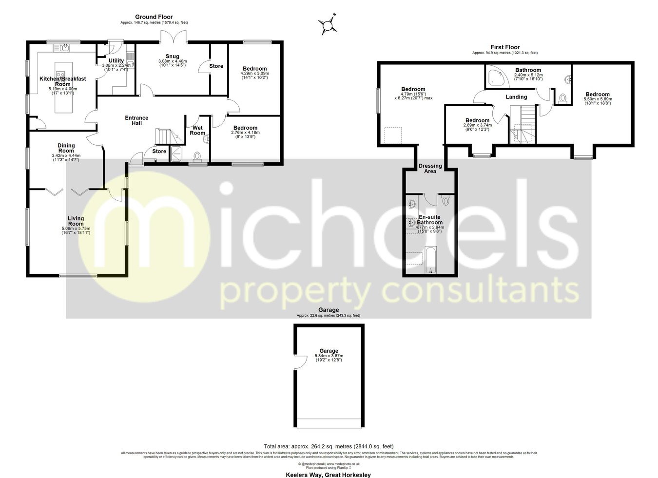 20, Keelers Way, Colchester floorplan