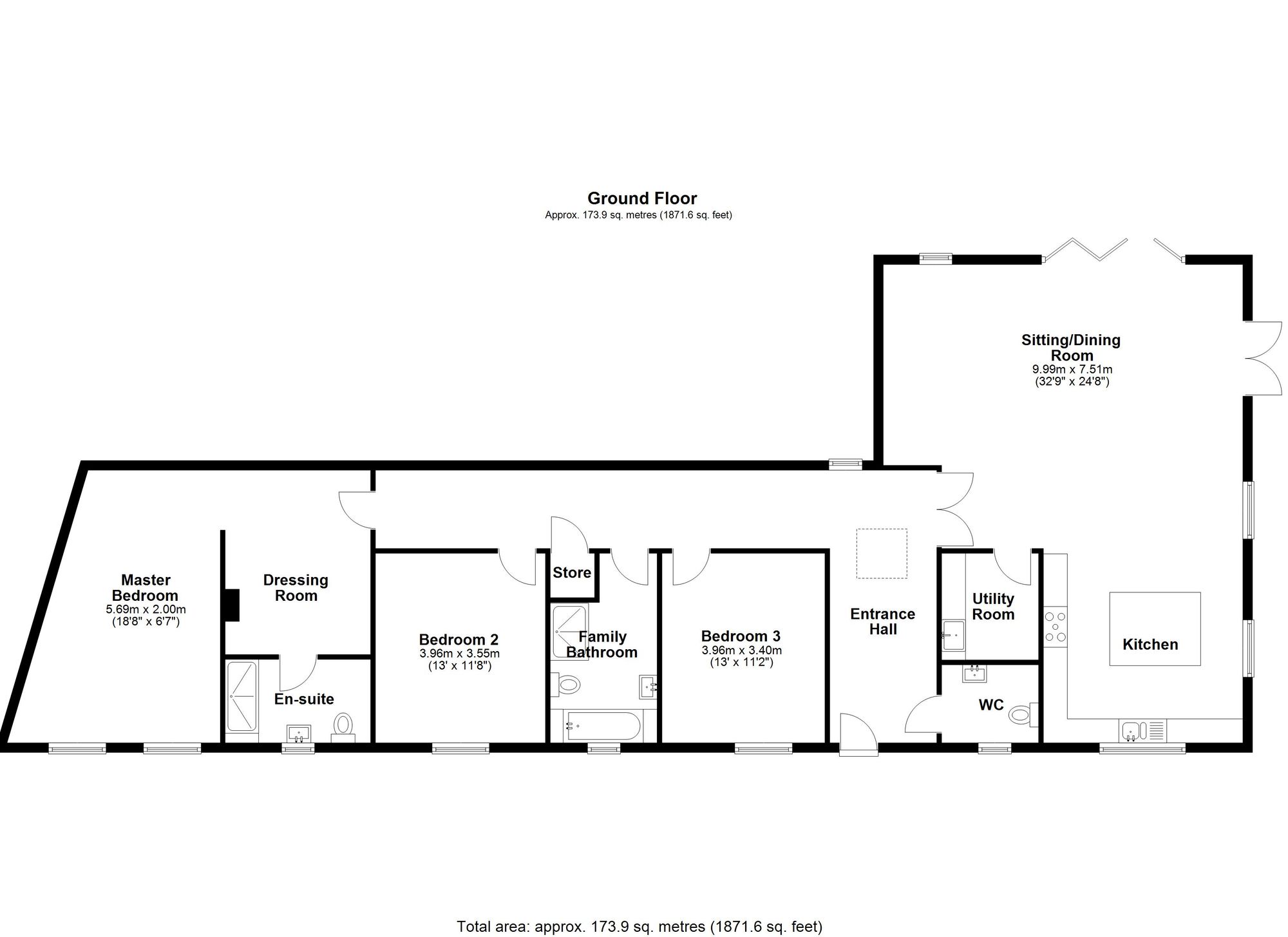 The Bull Pen, Claypits Lane, Faringdon floorplan