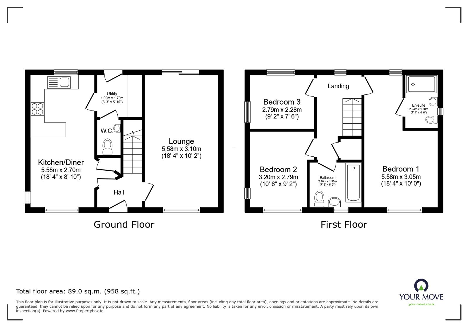 4, Beacon Close, Burton-on-Trent floorplan