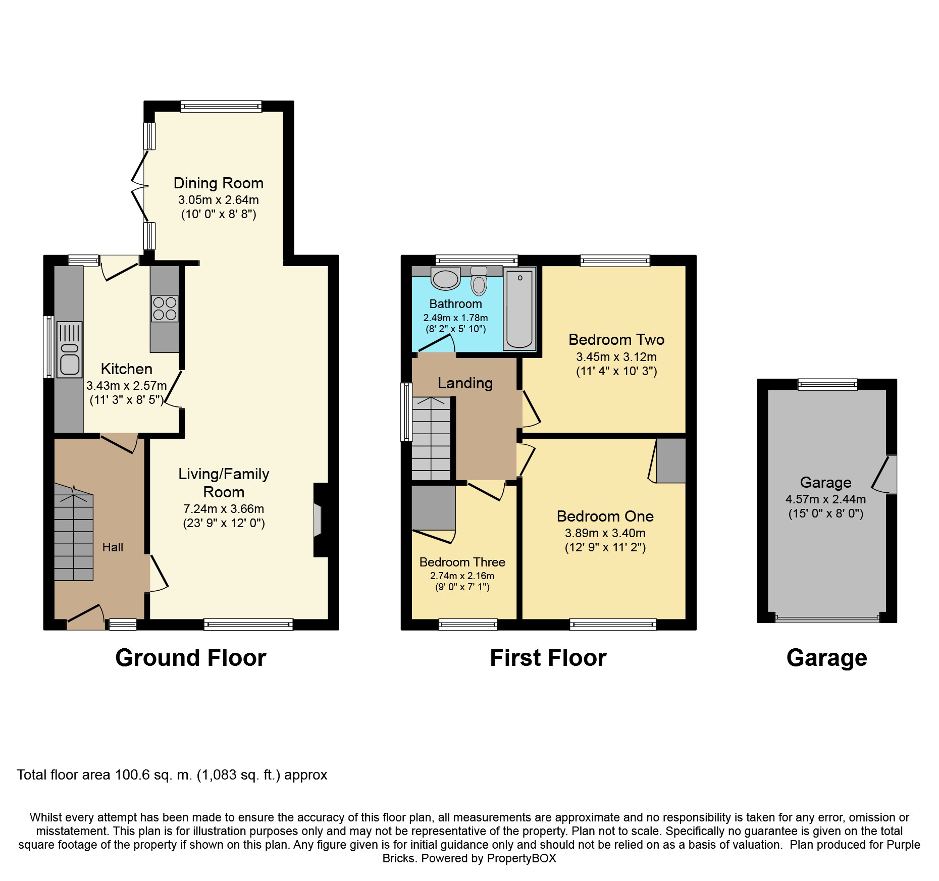 3 Bedrooms Semi-detached house for sale in De Vigier Avenue, Saffron Walden CB10