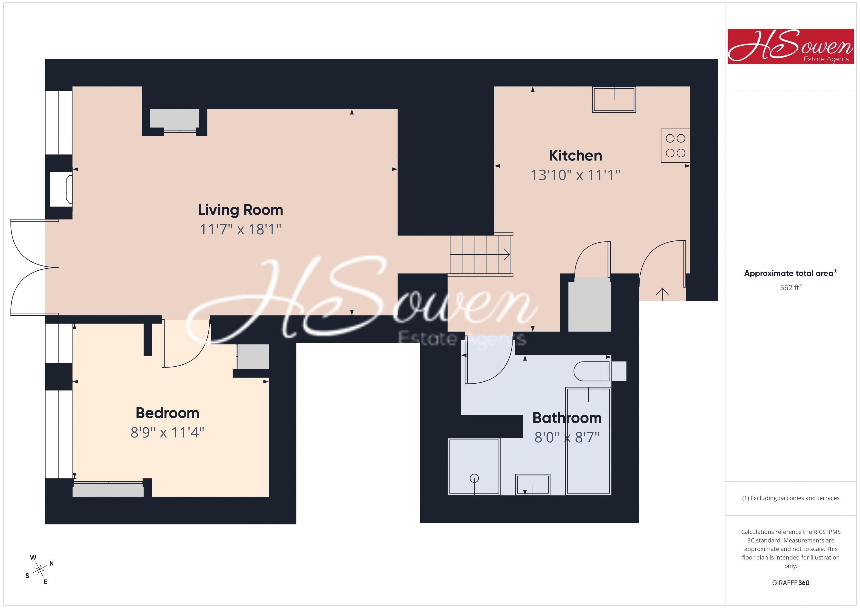 Admirals Beach House, 1, Warren Road, Torquay floorplan