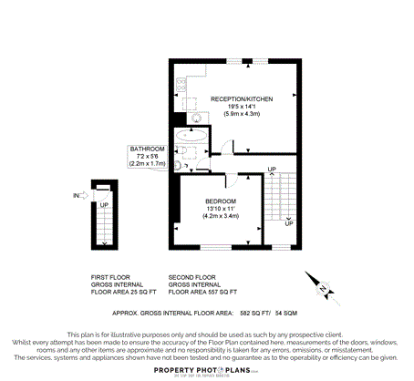 97c, Acton Lane, London floorplan