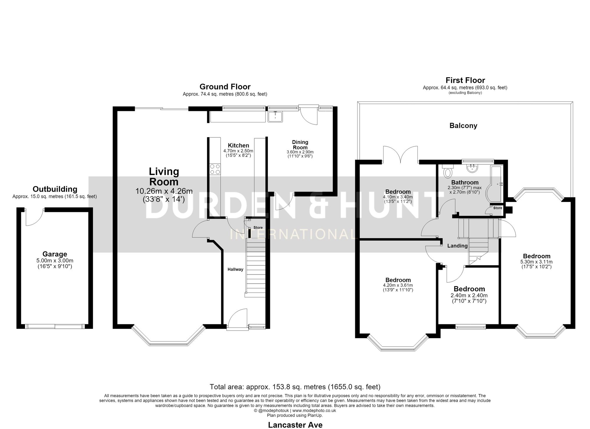 25 Lancaster Avenue, London floorplan