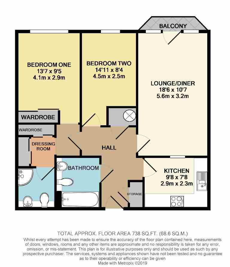 2 Bedrooms Flat for sale in Newland Gardens, Hertford SG13