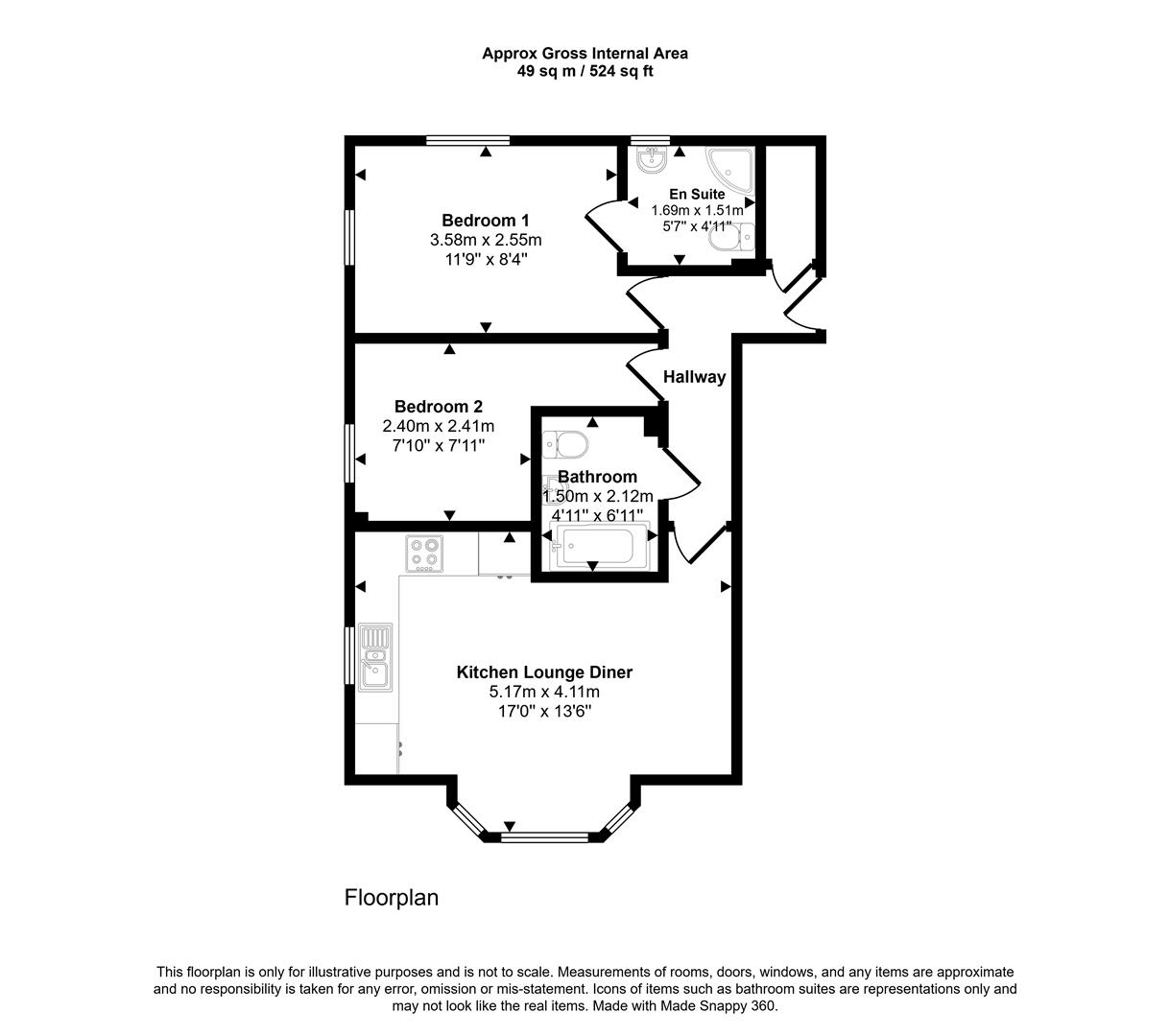 4, Rhodewood, Saundersfoot floorplan