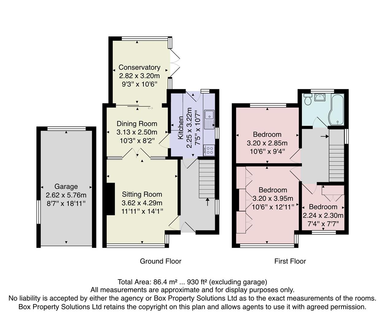60, Banksfield Crescent, Yeadon floorplan