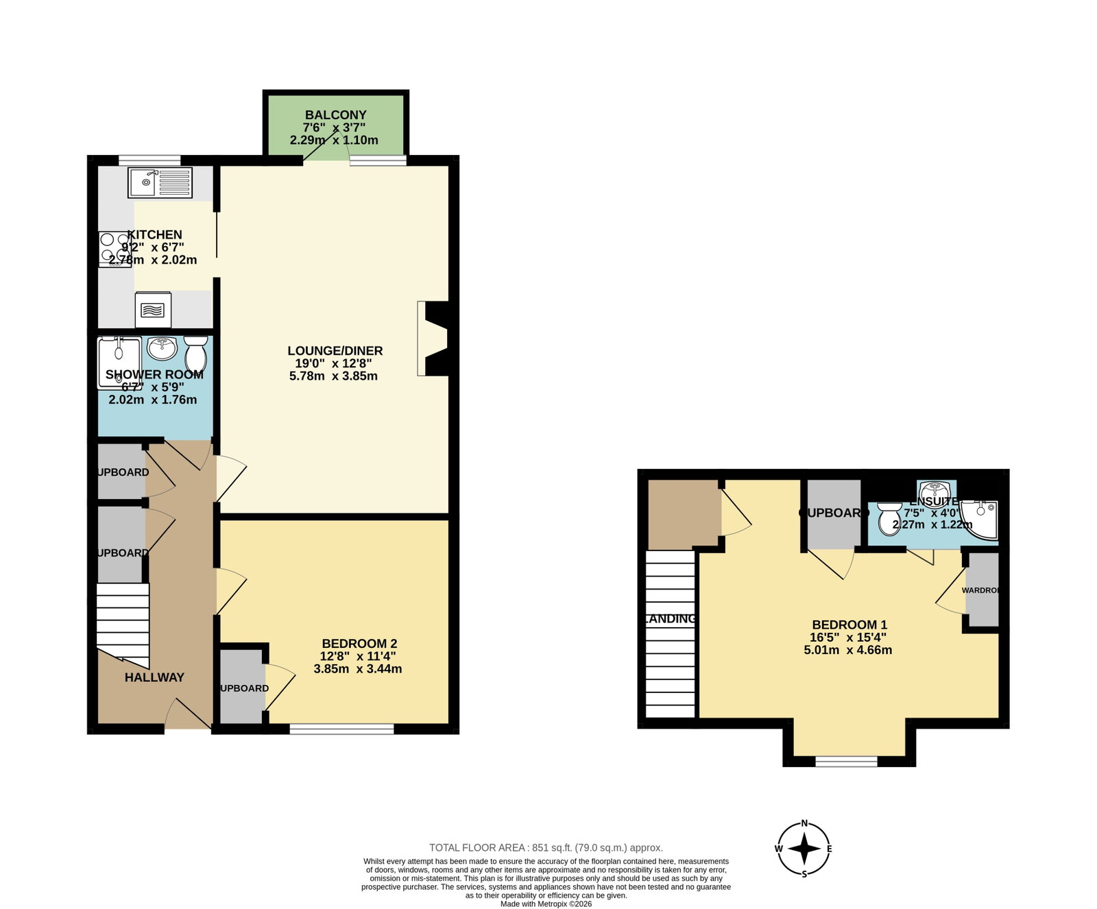 9, Consort Close, Plymouth floorplan