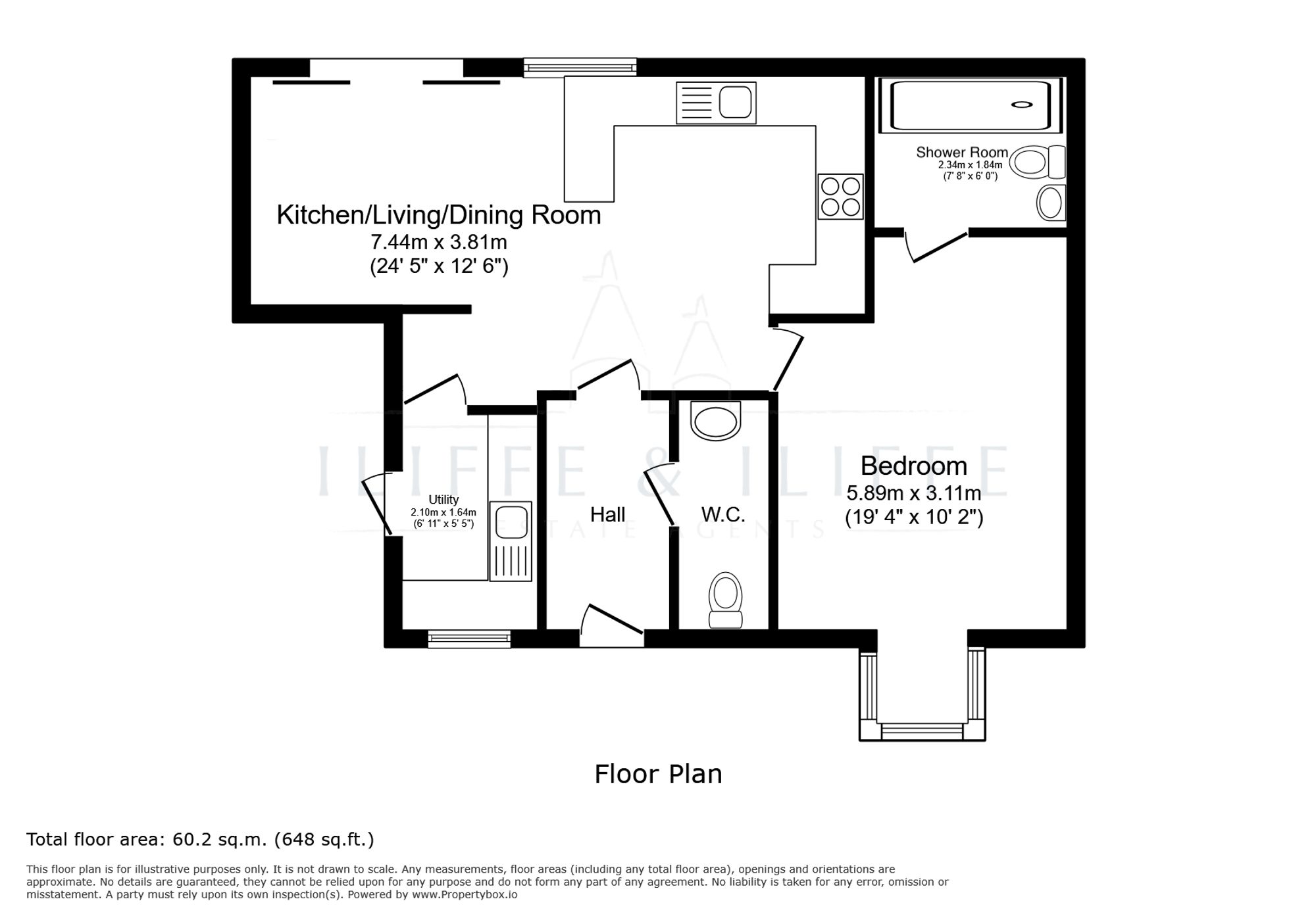 2 Egbert Road, Faversham floorplan
