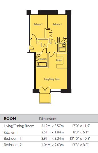 2 Bedrooms Flat to rent in Buckler Court, Eden Grove, Holloway, London N7
