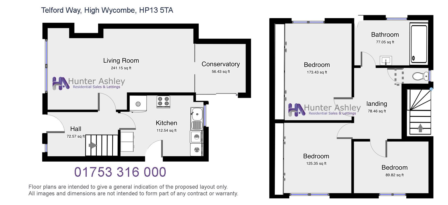 Telford Way, High HP13, 3 bedroom property for sale 55212611