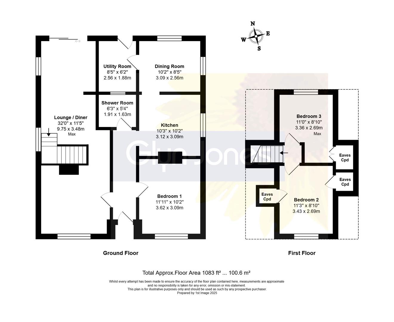 32, Walders Road, Rustington floorplan