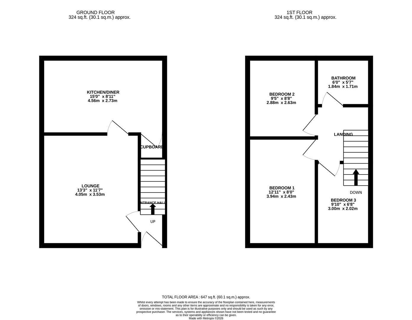 32, St. Nicholas Park, Withernsea floorplan