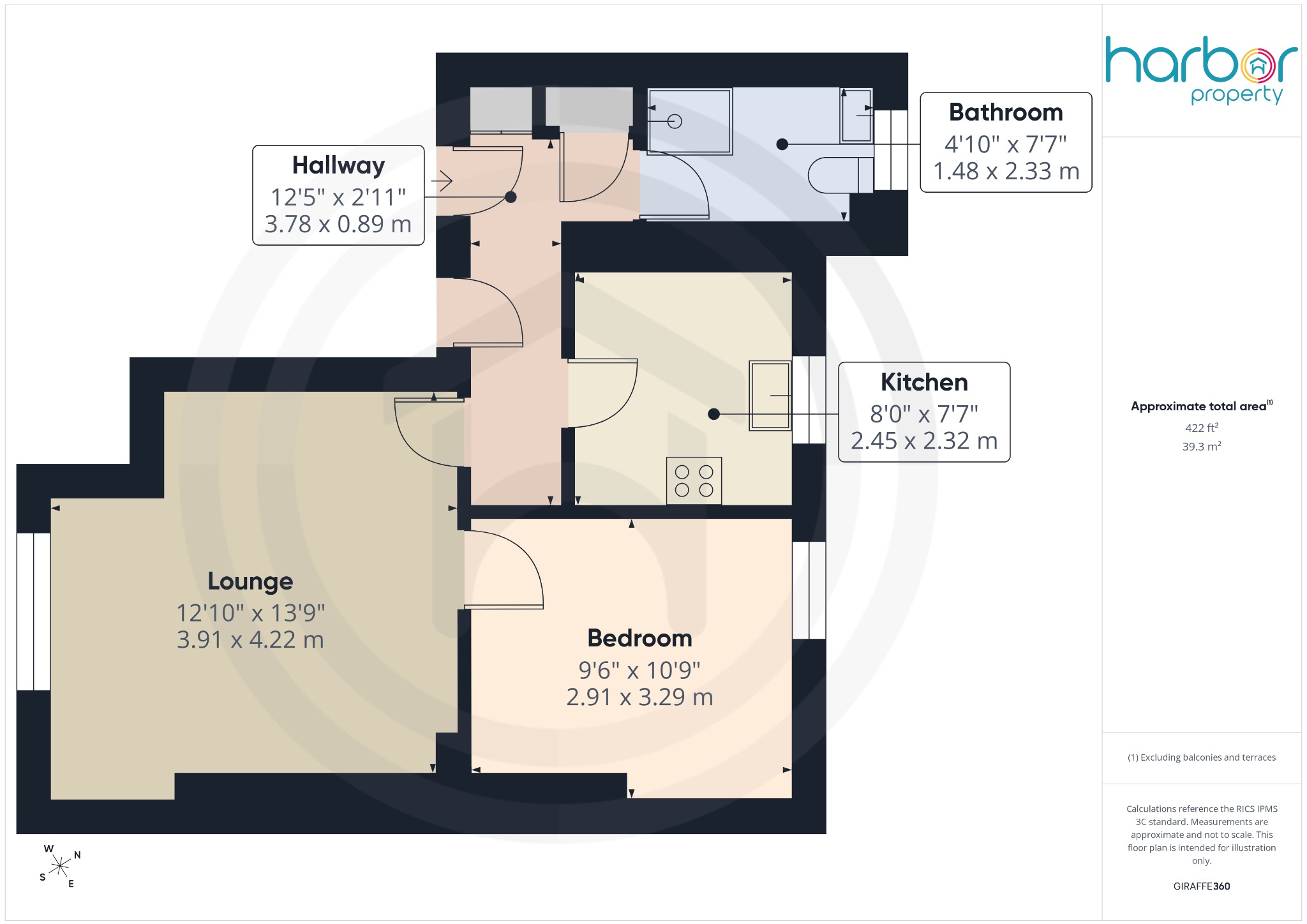 34a Eden Street, Riddrie, Glasgow floorplan