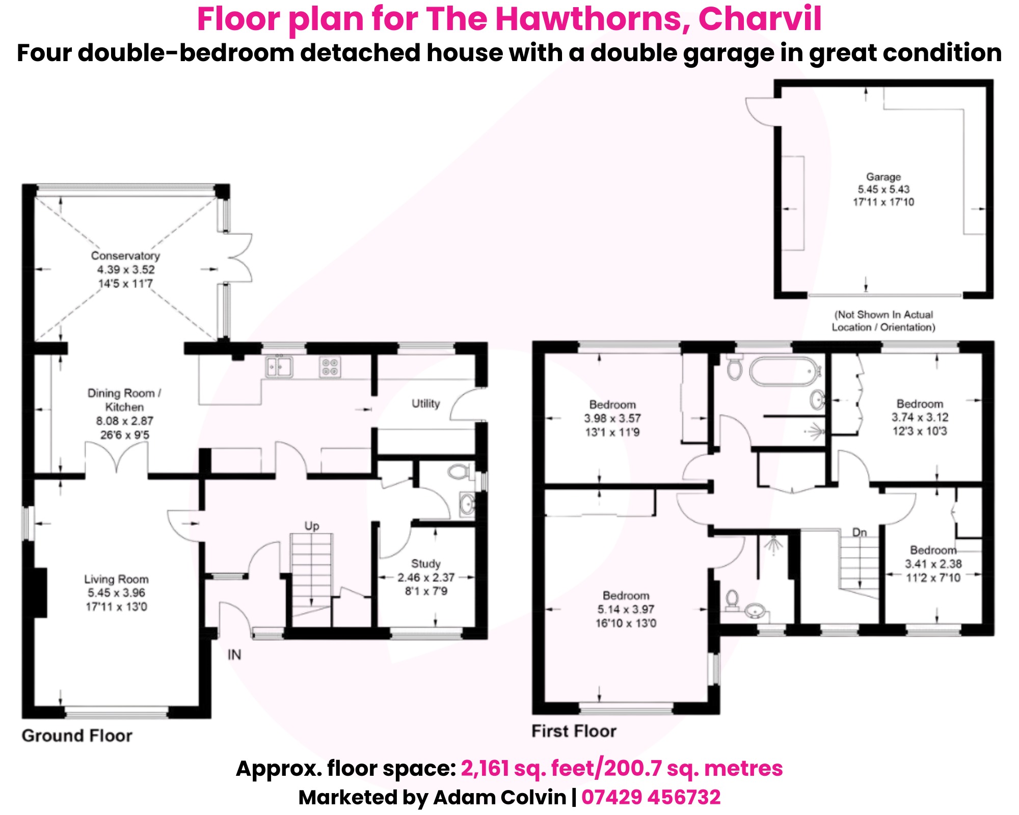 114 The Hawthorns, Charvil, Berkshire floorplan