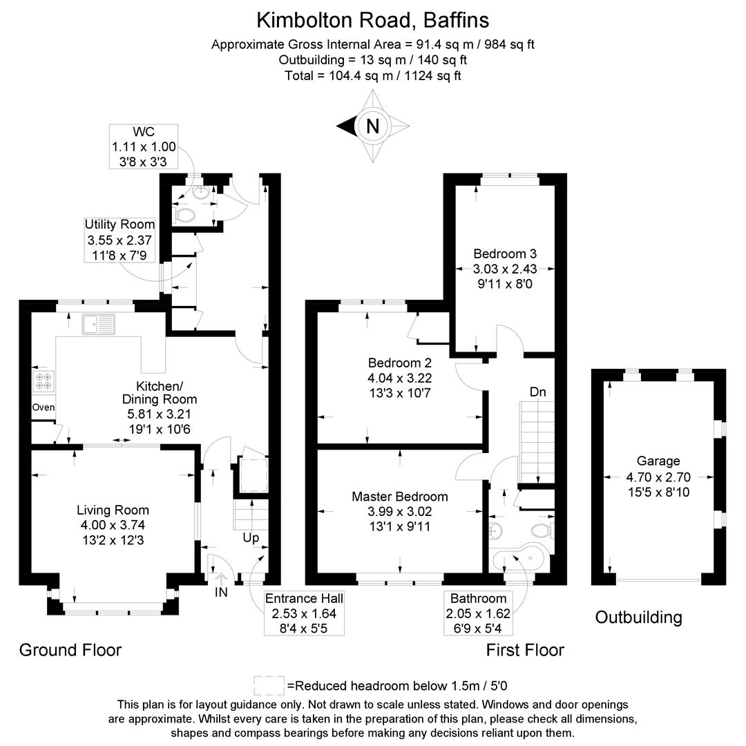 73, Kimbolton Road, Portsmouth floorplan