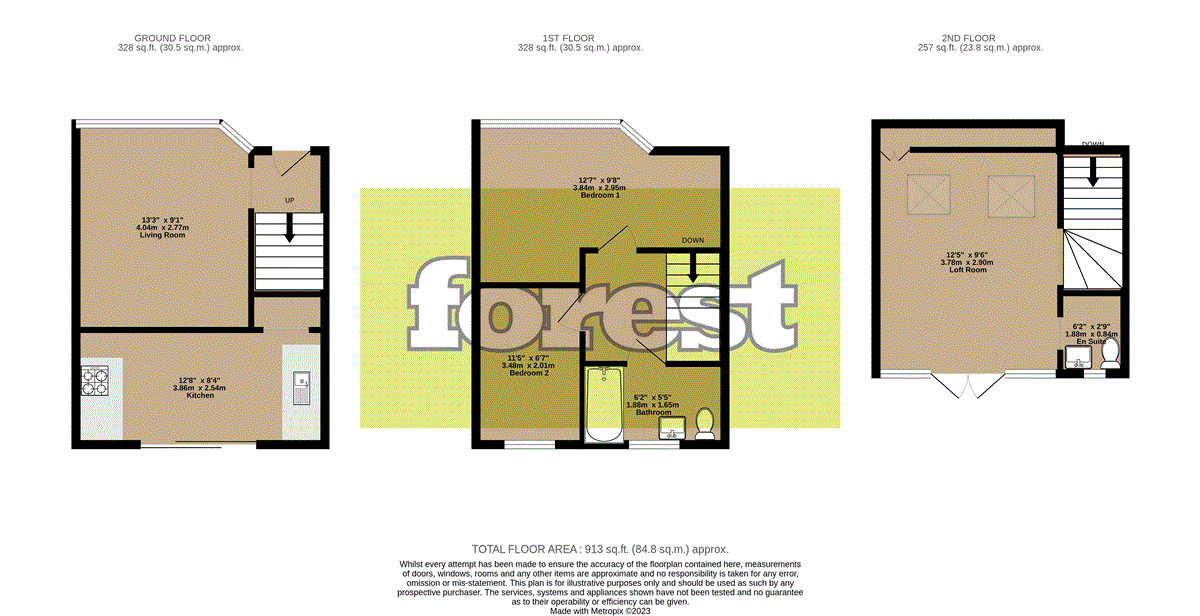 Saxon Avenue, Feltham TW13, 2 bedroom terraced house for sale
