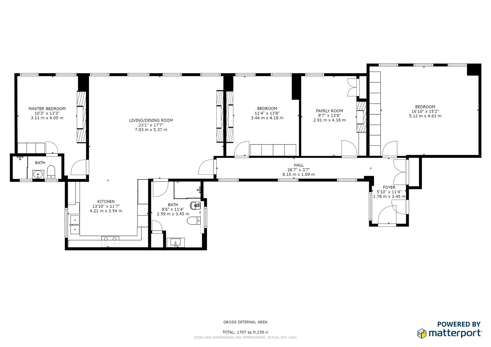 4 Bedrooms Flat for sale in Chiltern Court, London NW1