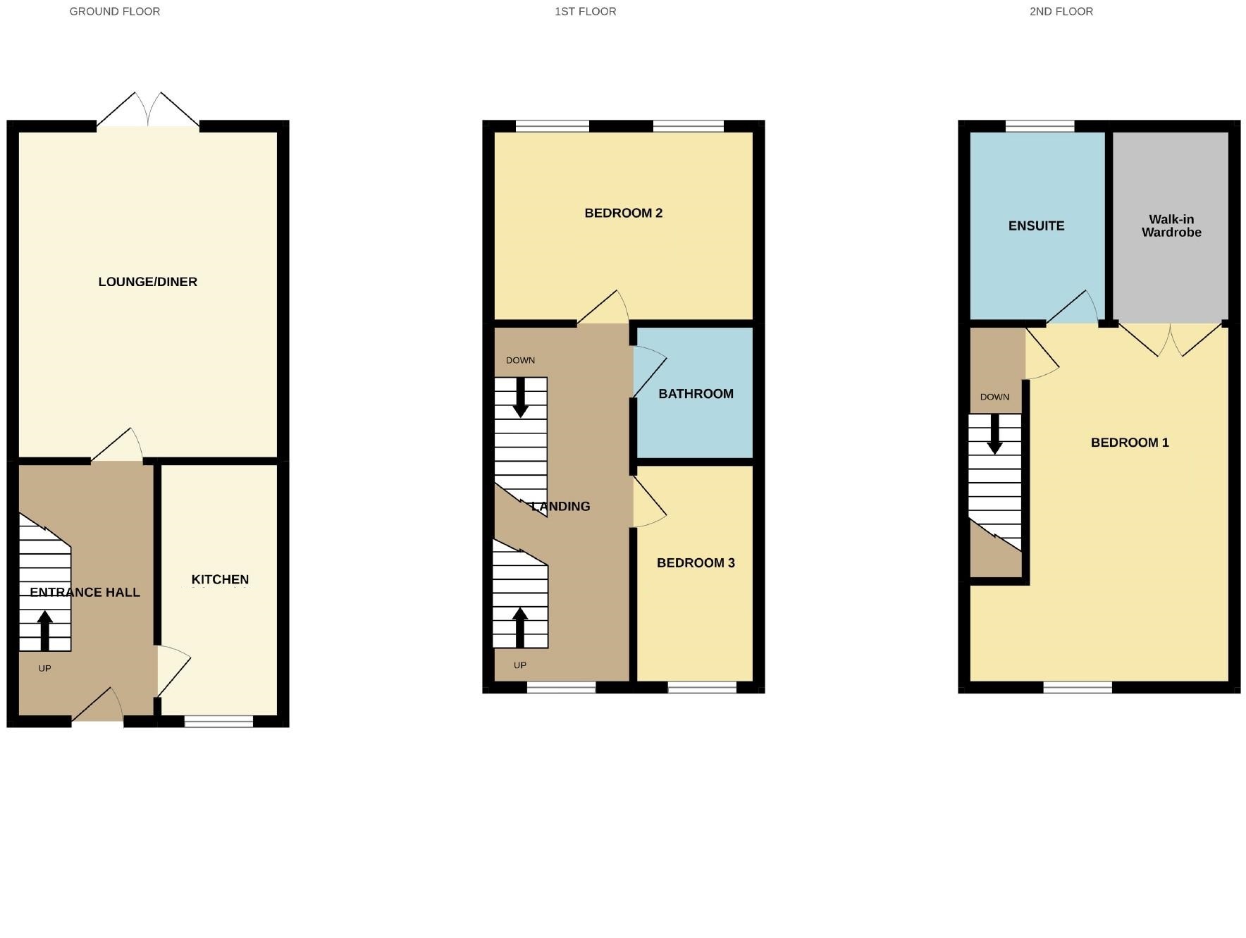16, Morse Way, Kettering floorplan
