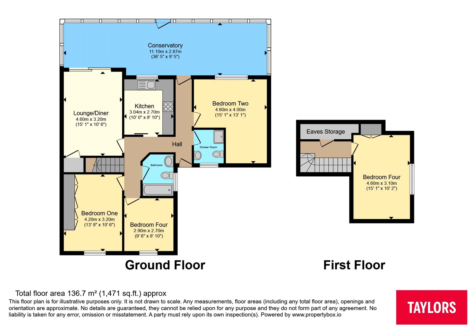 131, Chosen Way, Gloucester floorplan