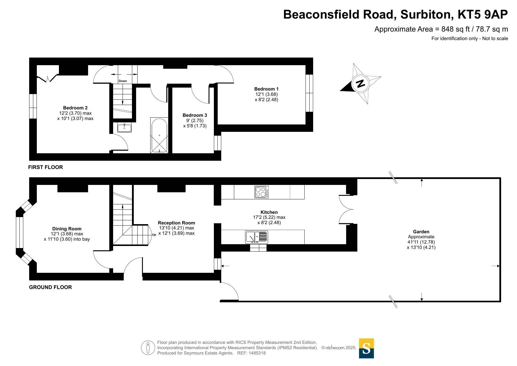 86, Beaconsfield Road, Surbiton floorplan