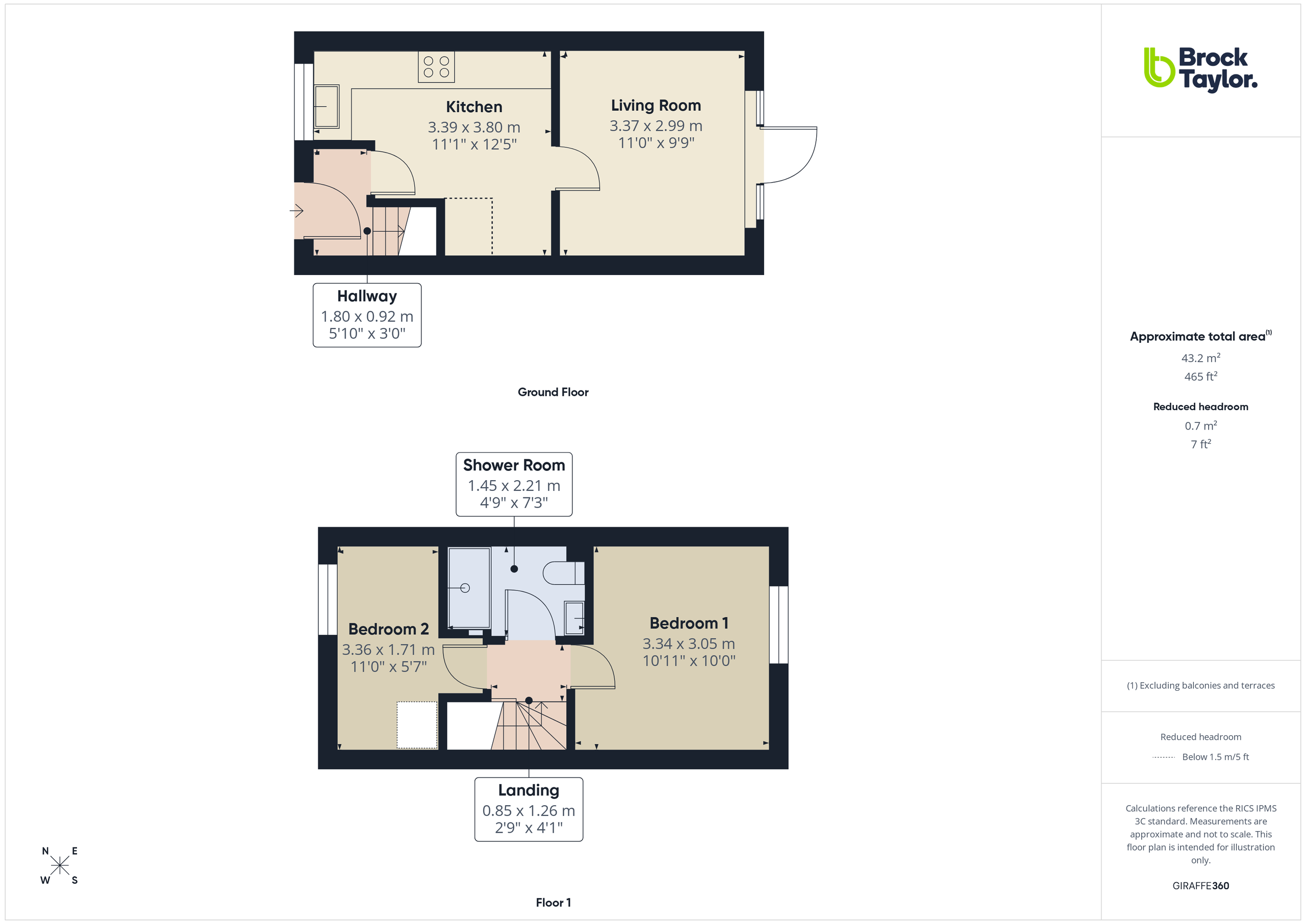 96 Timber Mill, Horsham floorplan