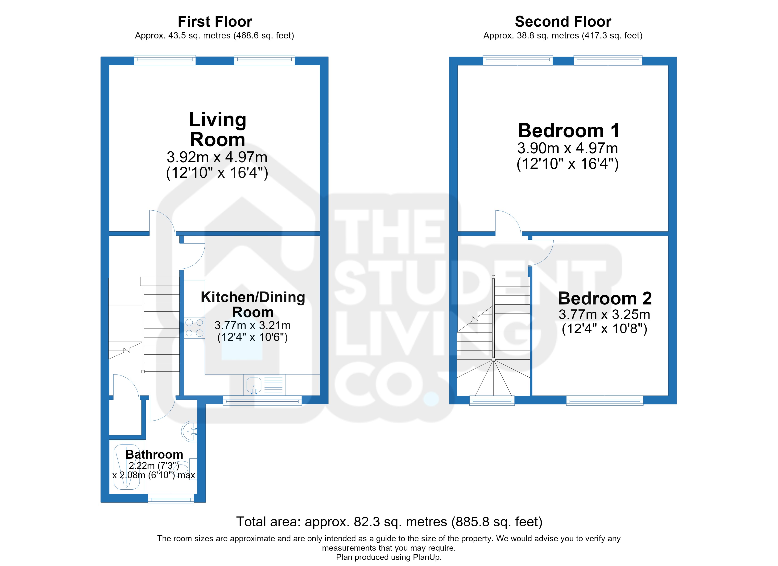 Sophie Road, Nottingham floorplan