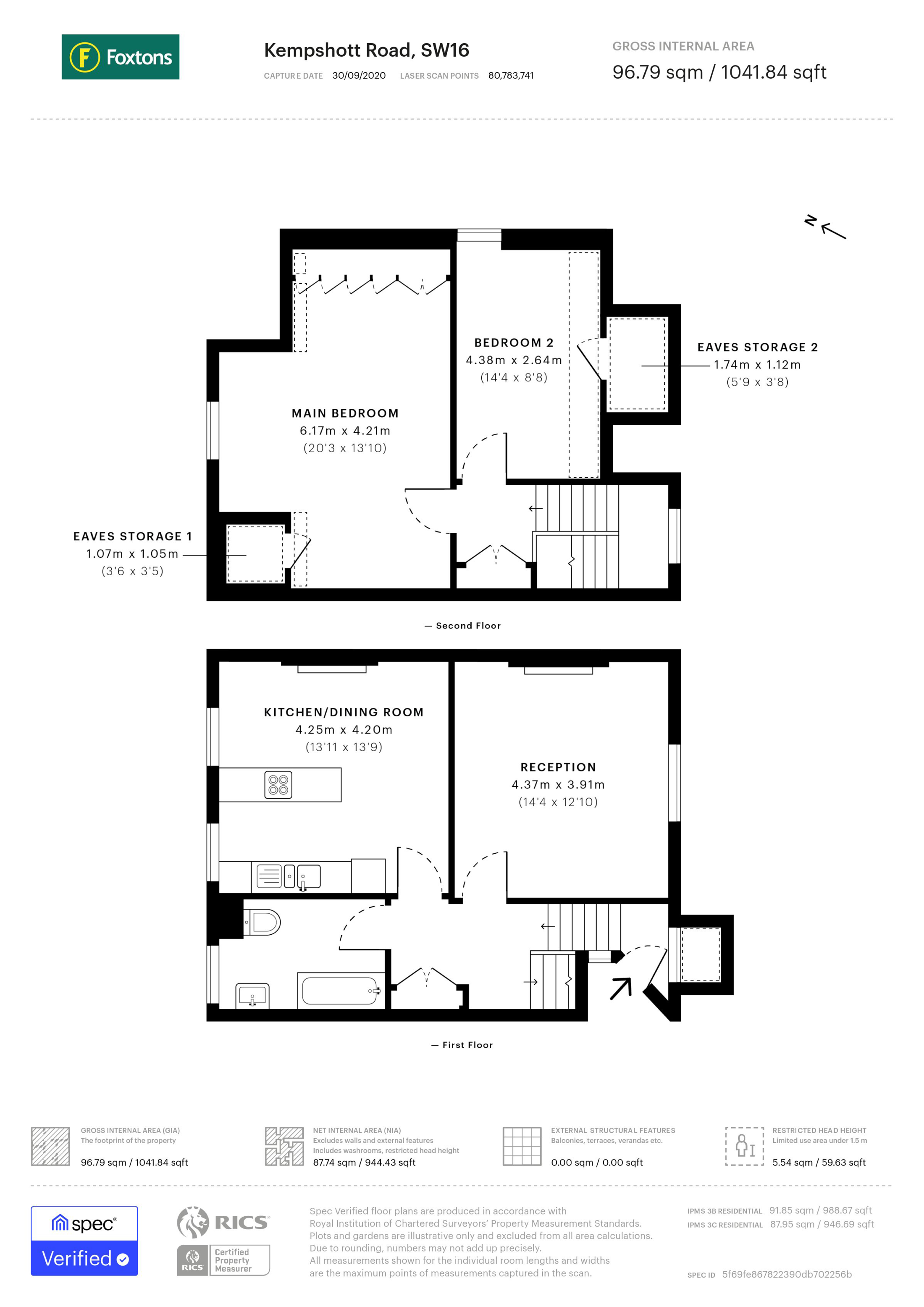 Kempshott Road, Streatham Common, London, SW16 floorplan