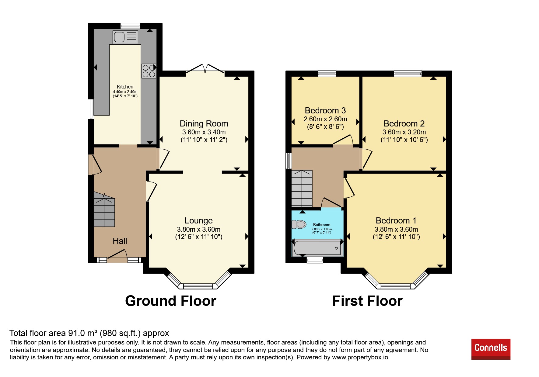 54, St. Lawrence Avenue, Luton floorplan