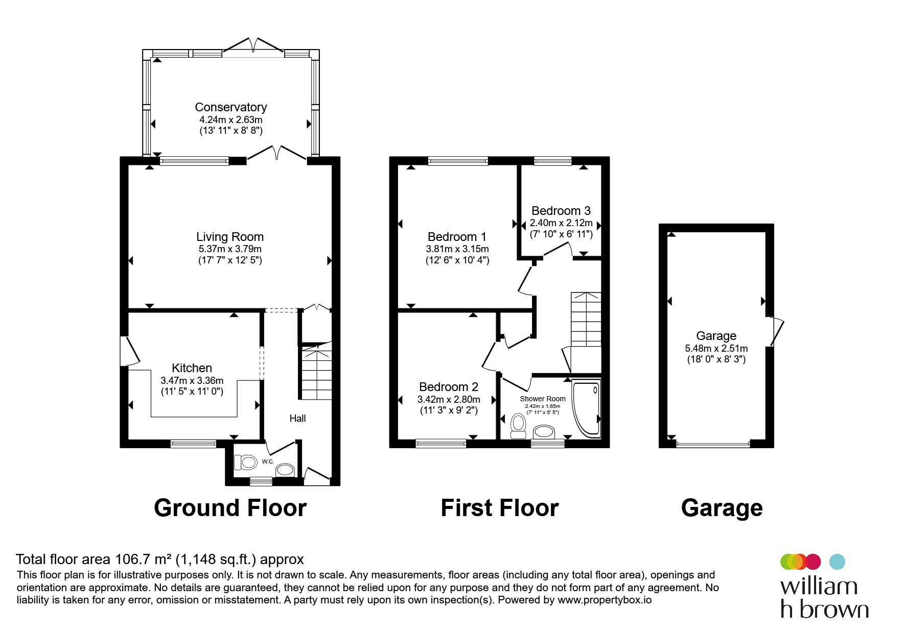 118, Kings Road, Sudbury floorplan