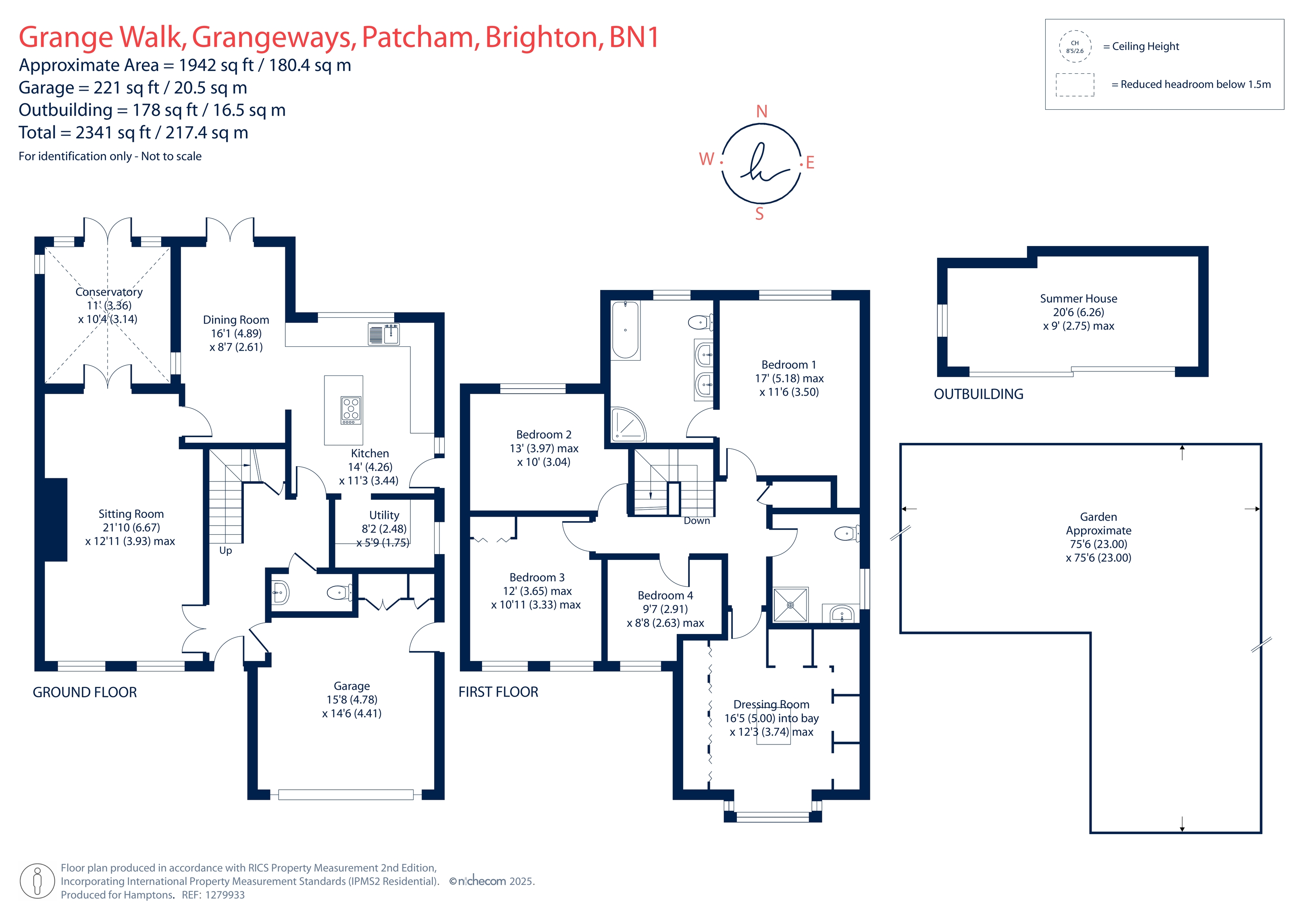 Grange Walk, Brighton floorplan