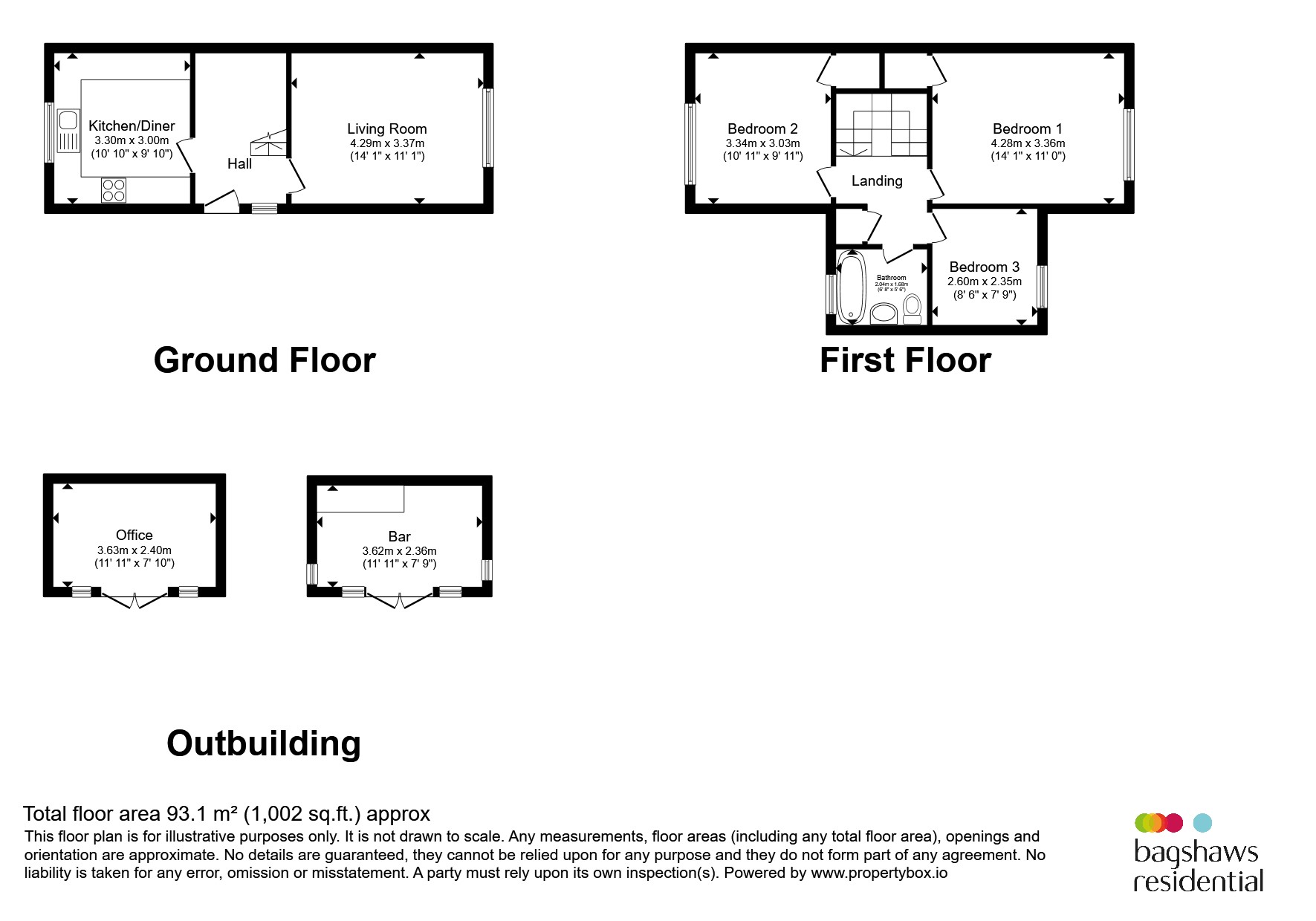 99, Lambert Road, Uttoxeter floorplan