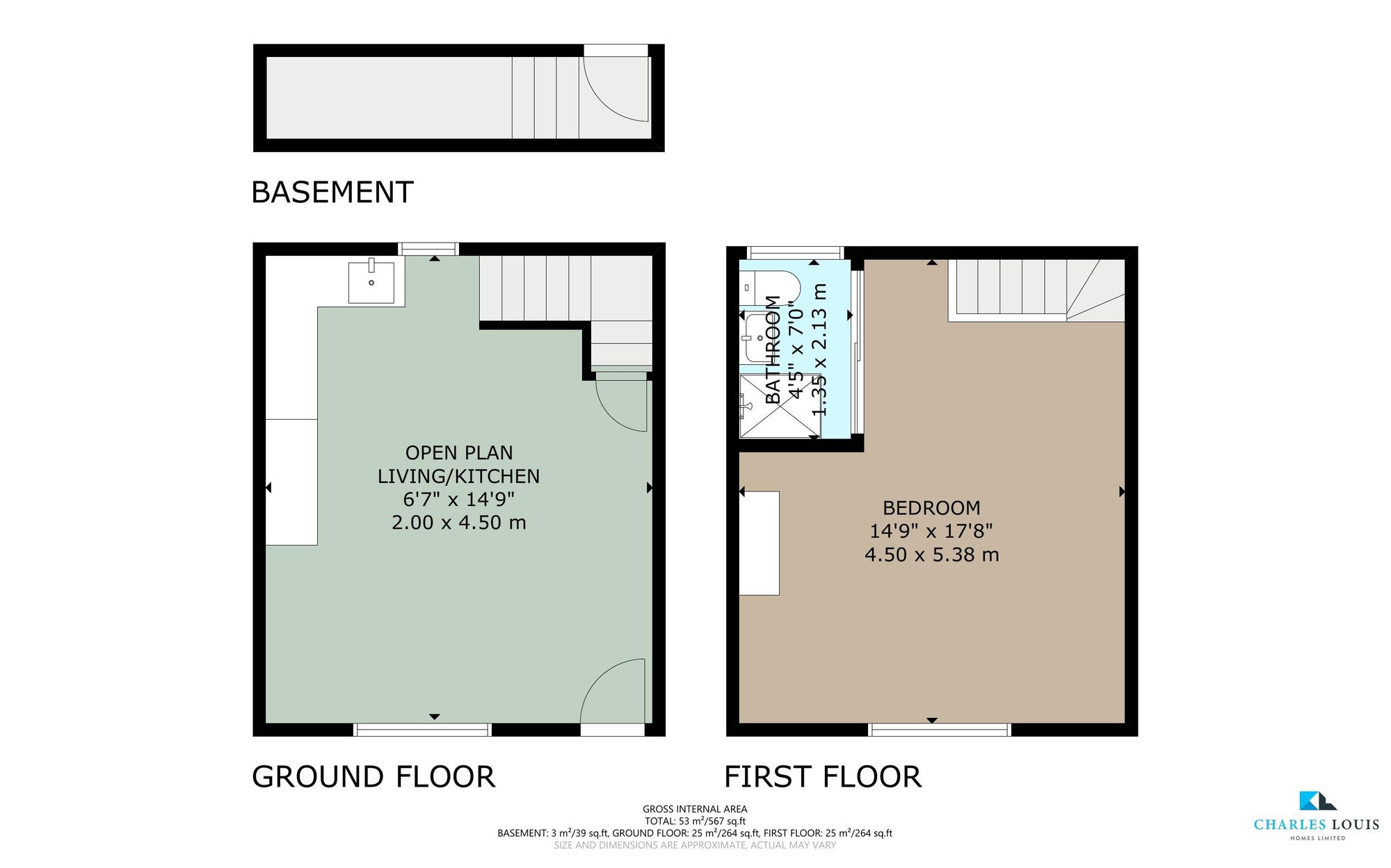 254 Holcombe Road, Rossendale floorplan