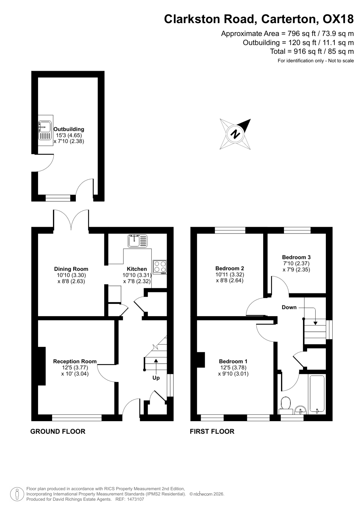 15, Clarkston Road, Carterton floorplan