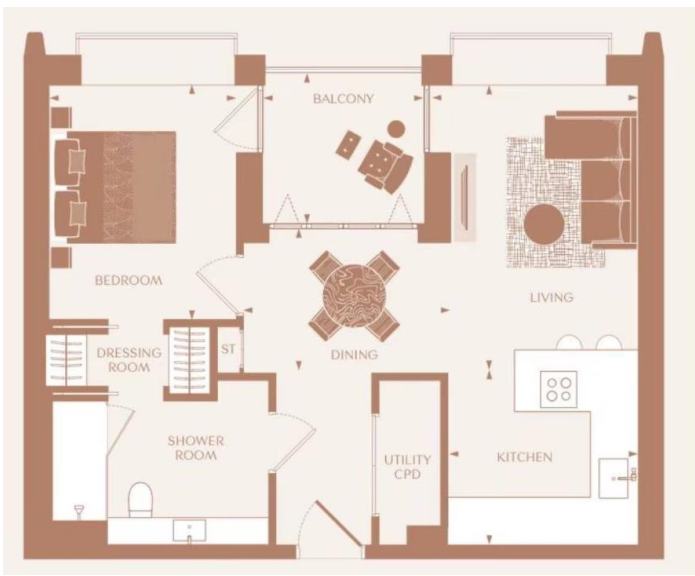 60 Sugar Quay,, London floorplan