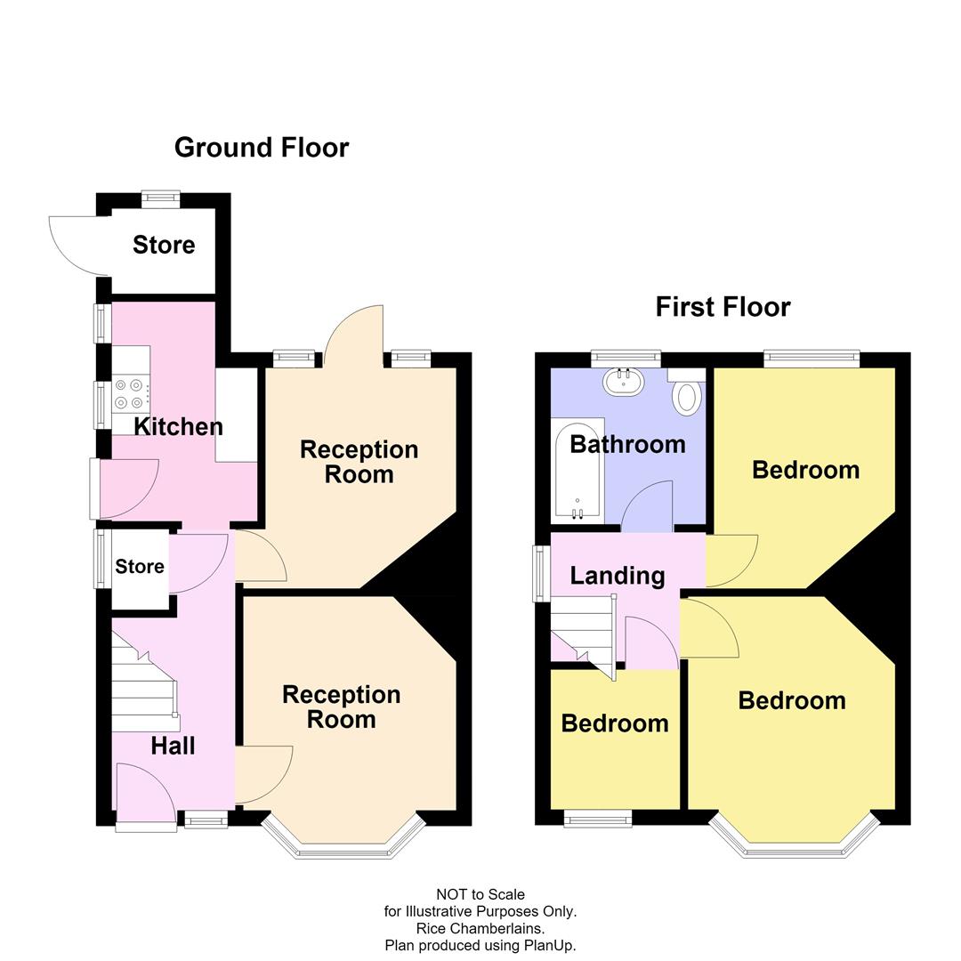 122, Brandwood Road, Birmingham floorplan