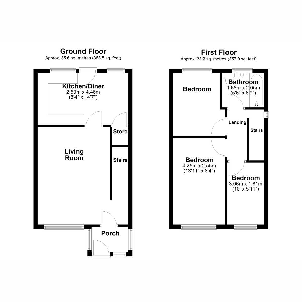 12, Lavister Avenue, Manchester floorplan