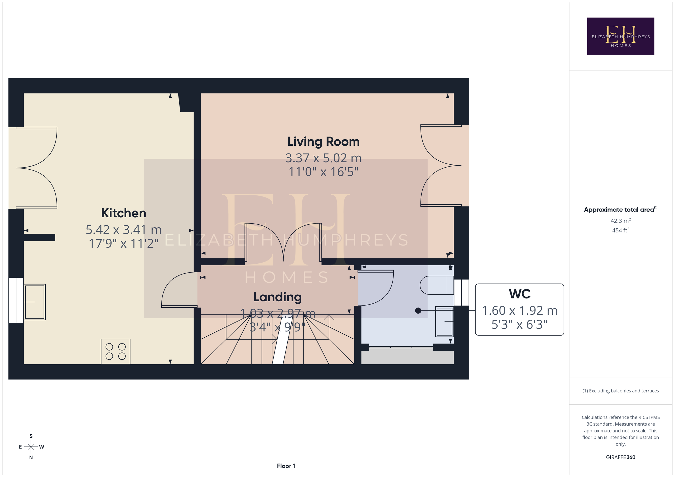 7 Wrights Square, Morpeth floorplan