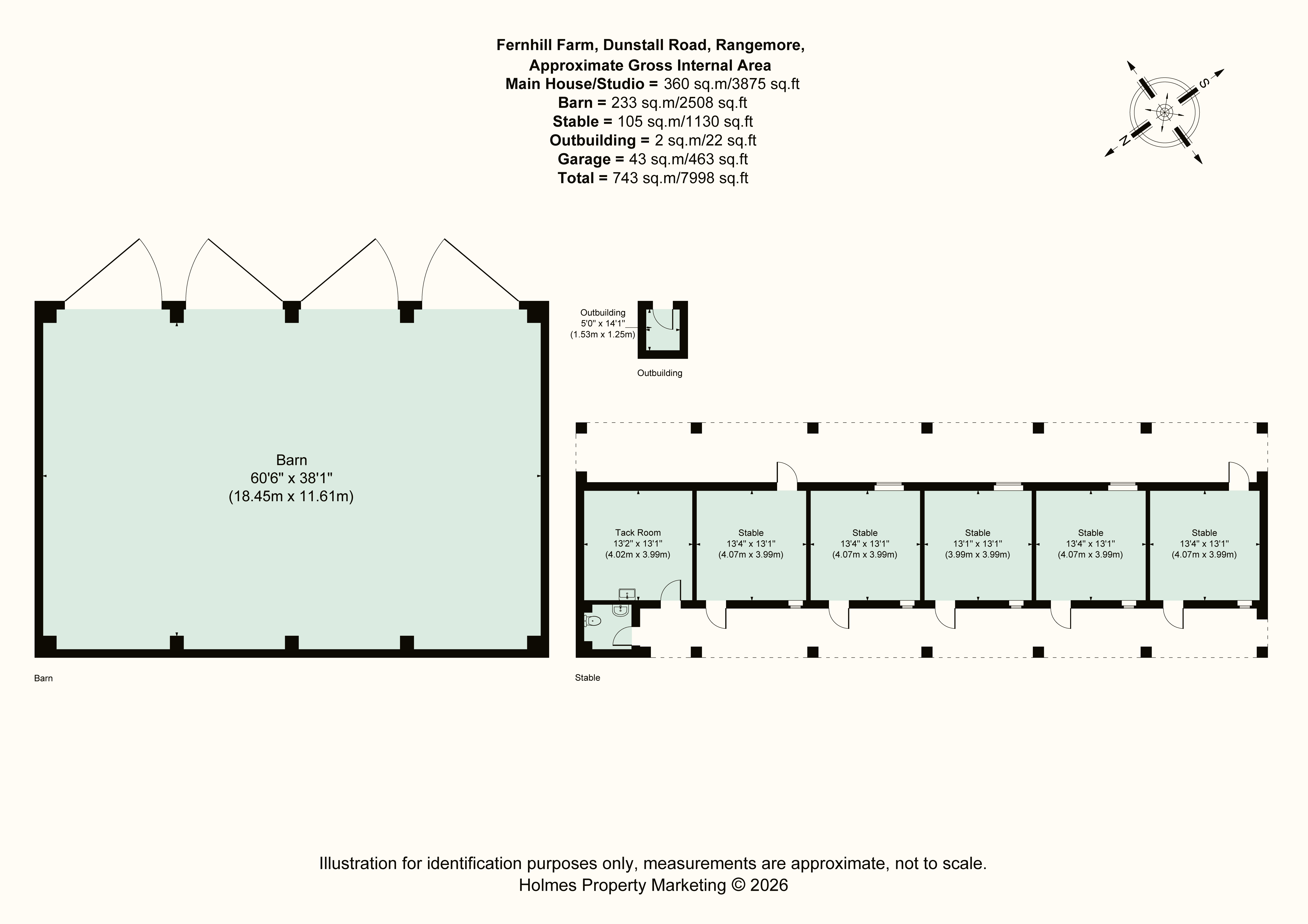 Dunstall Road, Rangemore floorplan