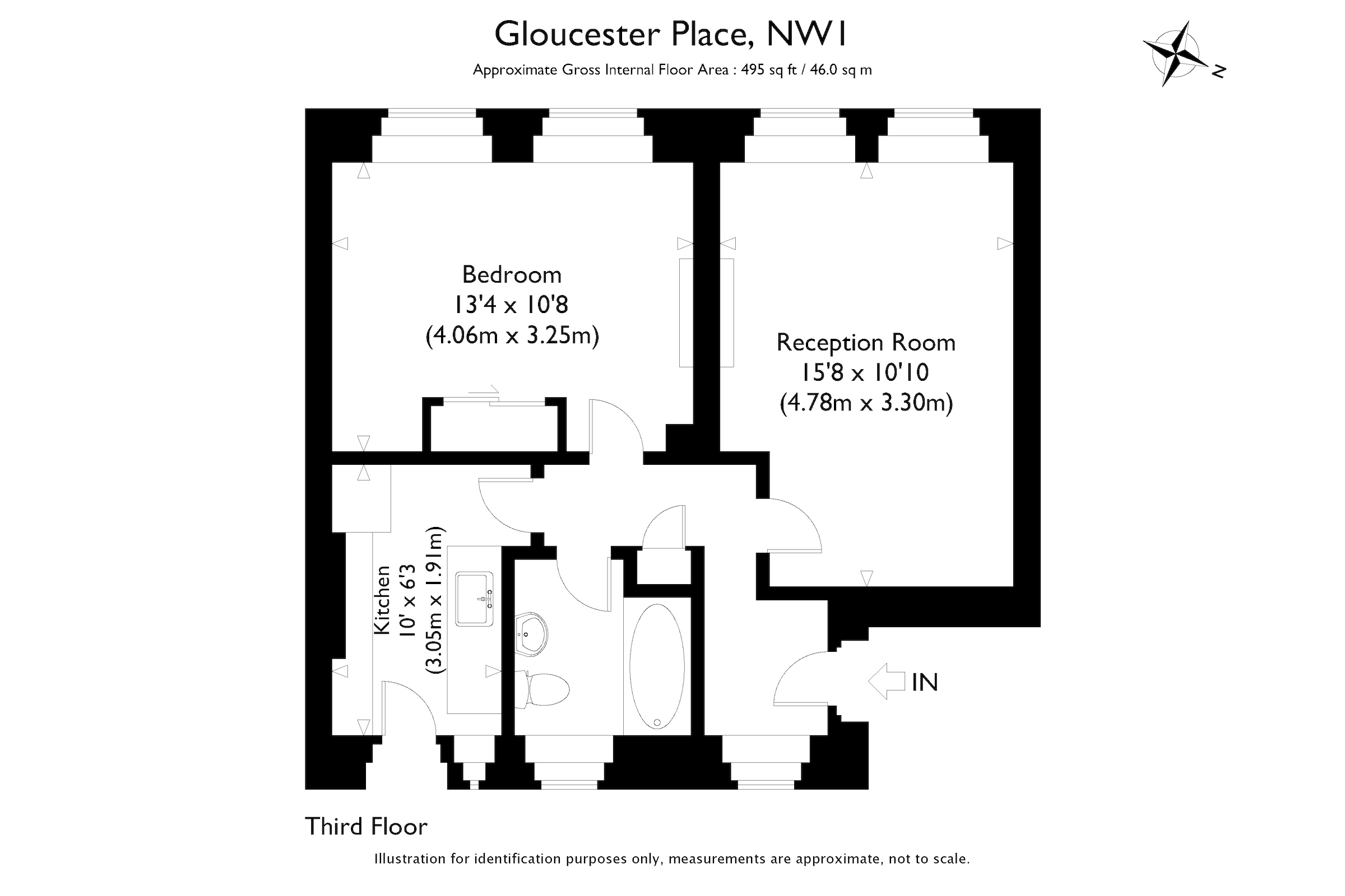 Ivor Court, London floorplan