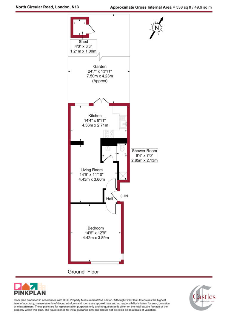North Circular Road, London floorplan